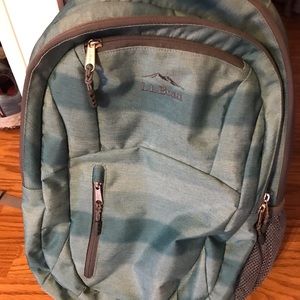 LL Bean women’s backpack w/ laptop pocket